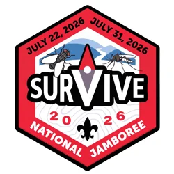 I survived 2026 National Jamboree Patch