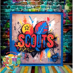 Scout Graffiti badge 1 ..