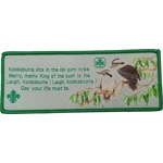 "Kookaburra"  Scout Song Badge