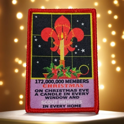 Scout Christmas Badge