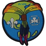 Scout and Girl Guide Pride badge