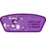 2026 National Jamboree Trading Post Facebook Group Patch Set (12 points of Scout Law)