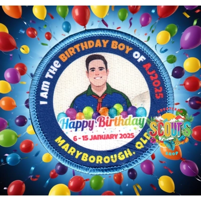 I am the Birthday Boy of AJ2025 badge