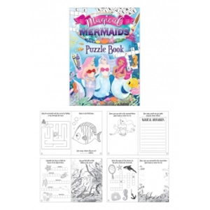 Mermaid Puzzle Book