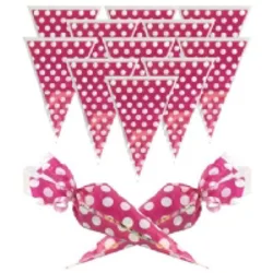 Pink Polka Dot Sweet Cone Bag