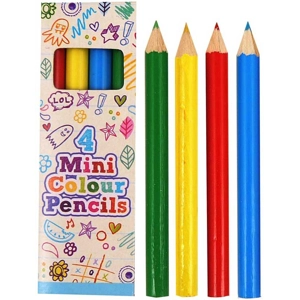 Box of 4 colouring pencils