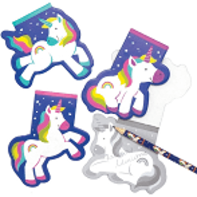 Rainbow & Unicorn Memo Pad