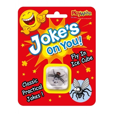 Joke Fly in the Ice Cube Toy