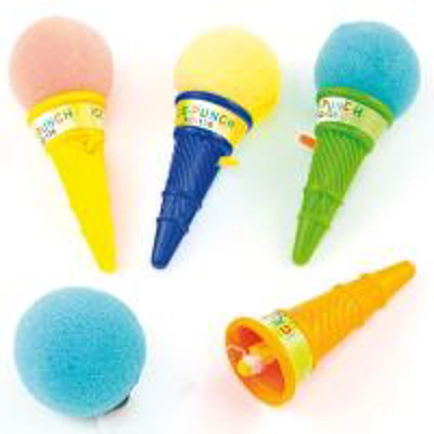Ice Cream Sponge Popper Toy