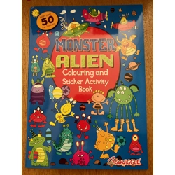 Monster Alien Colouring & Sticker Activity Book