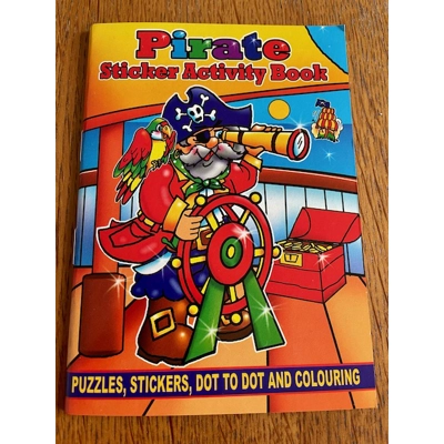 Pirate Sticker Activity Book