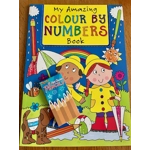 Pass The Parcel Party Game - Colour By Numbers Prize