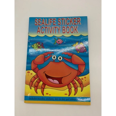 Sealife Sticker Activity Book
