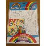 Rainbow Pass the Parcel (Colouring Pack)