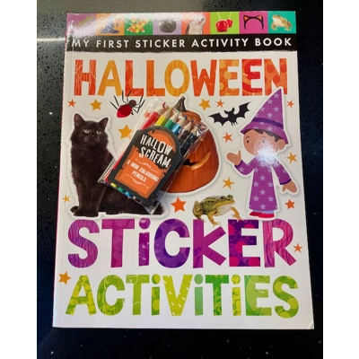 My First Halloween Sticker Activities Book