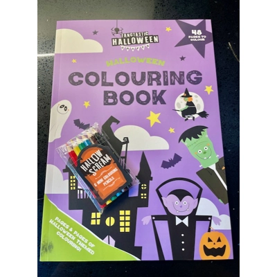 Halloween Colouring Book