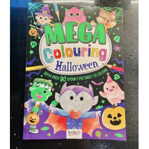 Mega Halloween Colouring Book