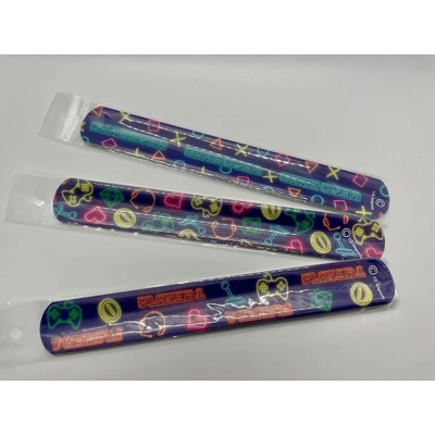 Gamer themed Slap Band Bracelet
