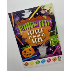 Halloween Colour by Numbers Book