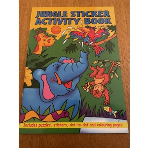Jungle Sticker Activity Book