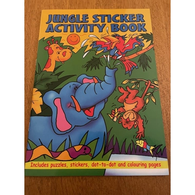Jungle Sticker Activity Book