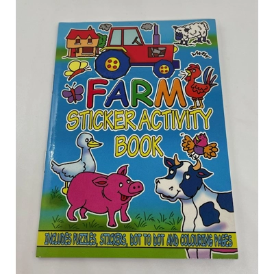 Farm Sticker Activity Book