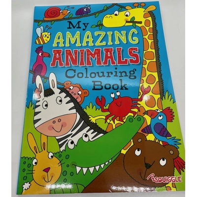 My Amazing Animals Colouring Book