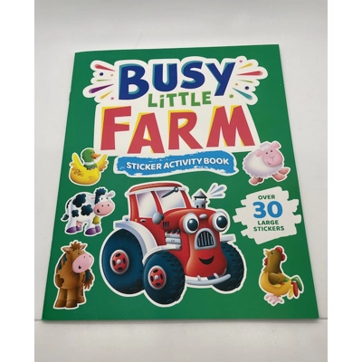 Busy Little Farm Sticker Activity Book