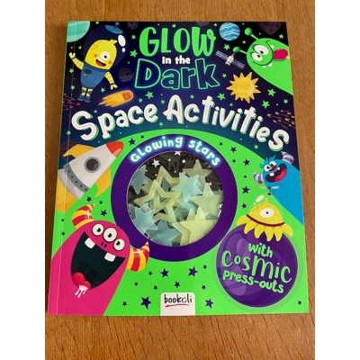 Glow in the Dark Space Activities Book
