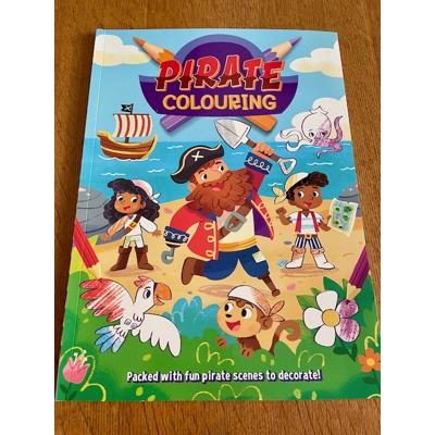 Pirate Colouring Book