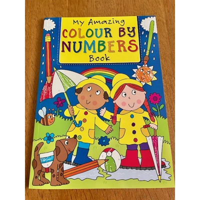 My Amazing Colour By Numbers Book