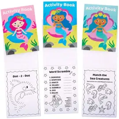 Magical Mermaid Activity Book