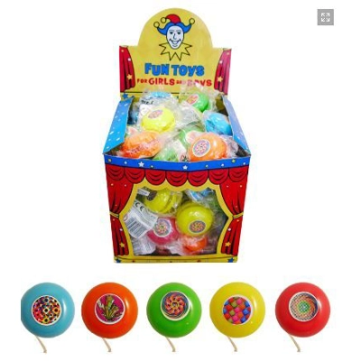 Brightly coloured Mini Plastic Yo-Yo