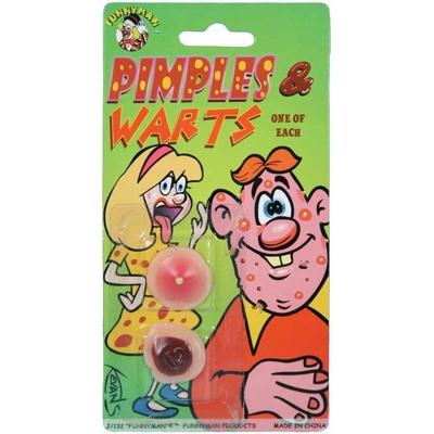 Pimple & Wart Joke Set