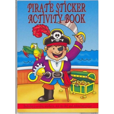 Pirate Sticker Activity Book A6