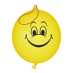Smiley Face Punch Ball Balloon