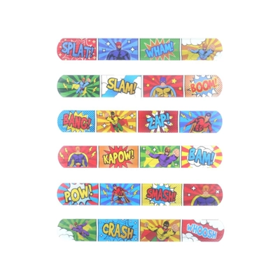 Superhero Slap Band Bracelet