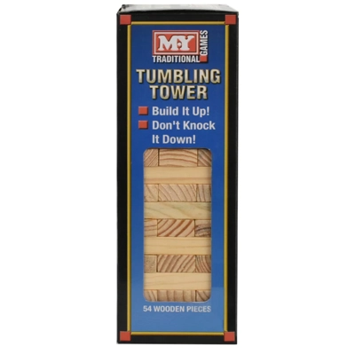 Wooden Tumbling Tower Game