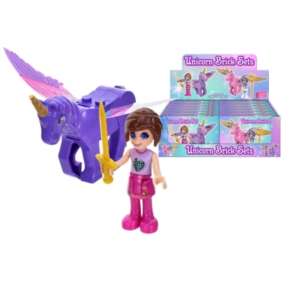 Unicorn Building Bricks Figure Set