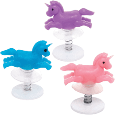 Unicorn Jump-Up Toy