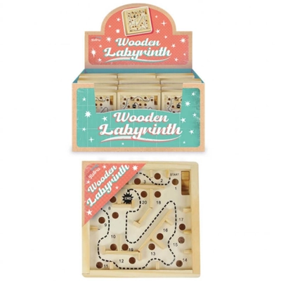 Wooden Labyrinth Puzzle