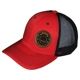 Scarab Leather Patch Trucker Hats