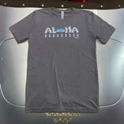Unisex Tee - Aloha - Asphalt/Blue Speedster