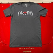 Unisex Tee - Aloha - Asphalt/Red Speedster