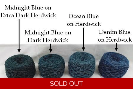 Ocean Blue on Herdwick, 100g Ocean Blue on Herdwick, 100g