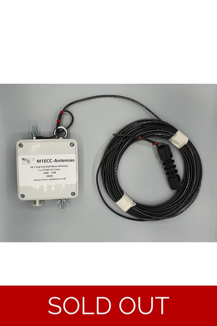 49:1 EFHW Antenna 40-10M 400W