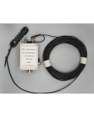49:1 EFHW Antenna 40-10M 100W 49:1 EFHW Antenna 40-10M 100W