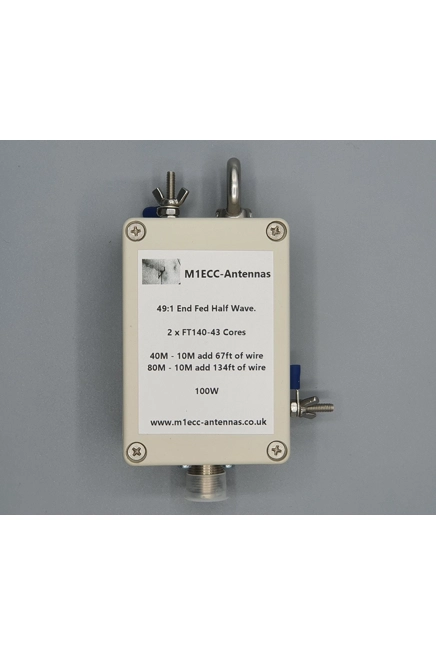 49:1 Transformer for an EFHW 100W