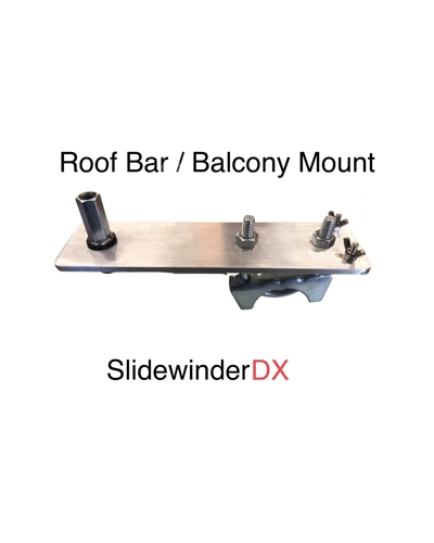 Slidewinder DX Roof Bar/Balcony so239 to 3/8 24tpi ali Antenna mount bracket Slidewinder DX Roof Bar/Balcony so239 to 3/8 24tpi ali Antenna mount bracket