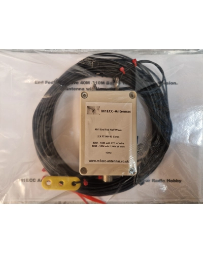 49:1 EFHW Antenna 40-10M 100W Portable version